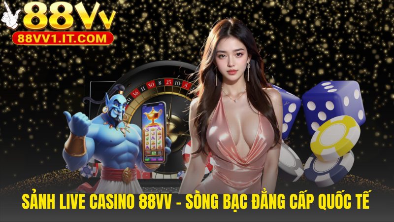 Sảnh live 88VV tái tạo sòng bạc quốc tế với công nghệ streaming